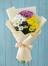Букет цветов из:  Хризантемы в Заозерске