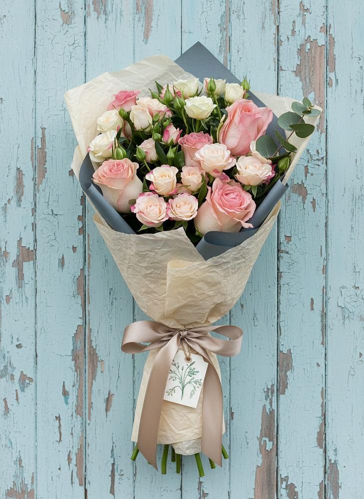 Букет цветов из: Розы в Заозерске