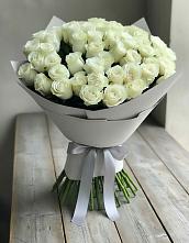 Букет 35 Белых роз в Заозерске