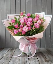 Букет Розовый кустик #REPLACE_PRED# Заозерске