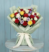Букет цветов из:  Розы в Заозерске