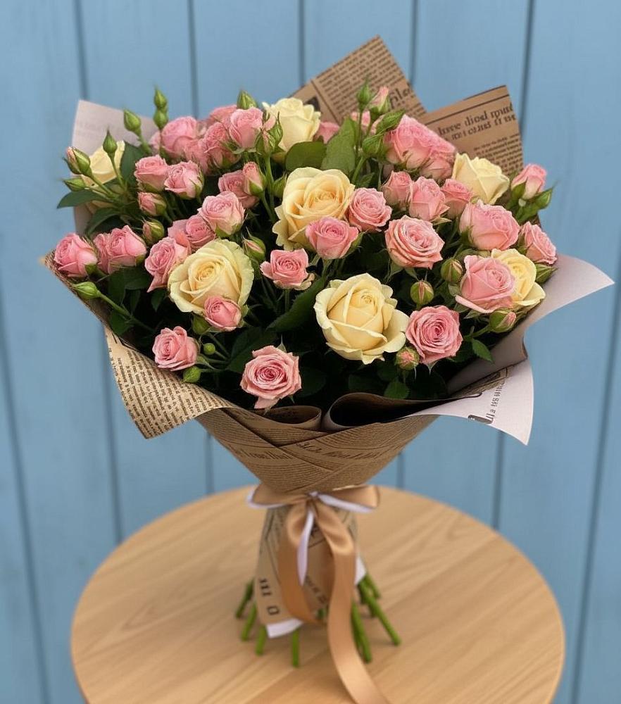 Букет цветов из: Розы в Заозерске