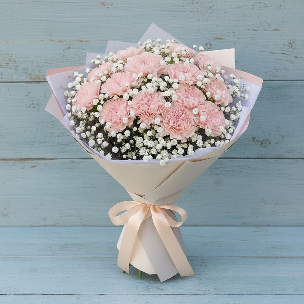 Букет цветов из: Гвоздики в Заозерске