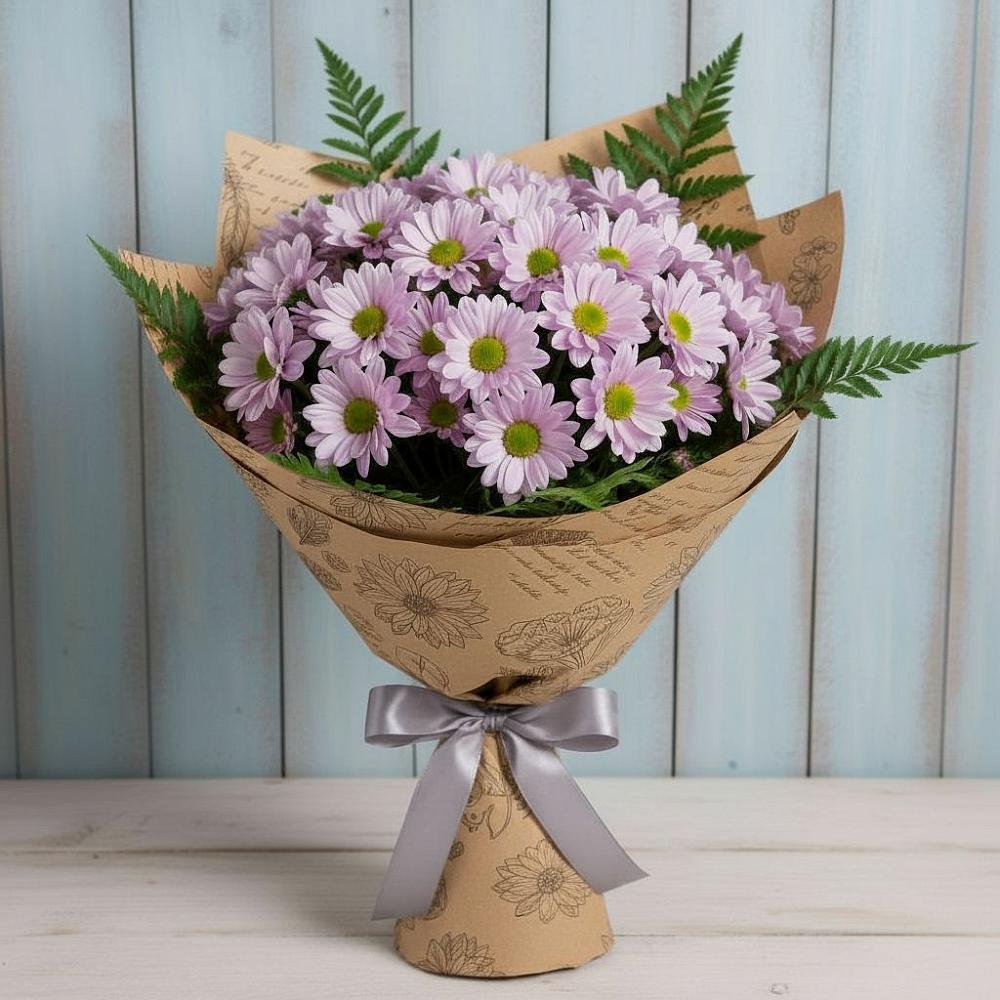 Букет цветов из: Хризантемы в Заозерске
