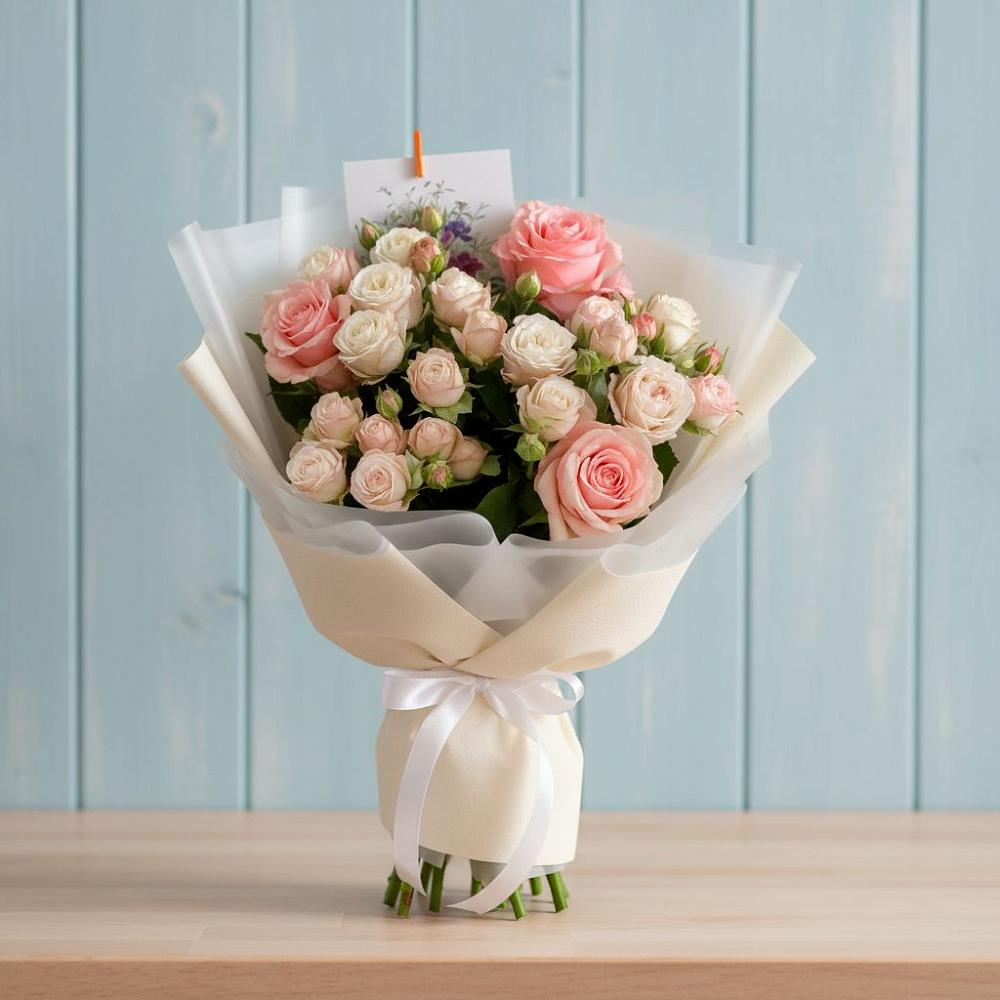 Букет цветов из: Розы в Заозерске