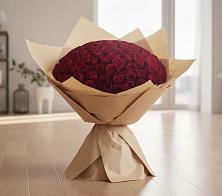 Букет 101 Красная роза #REPLACE_PRED# Заозерске