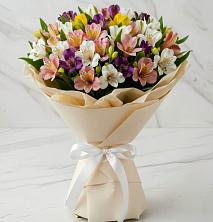 Букет цветов из:  Альстромерии в Заозерске