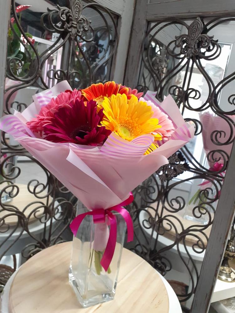 Букет цветов из: Герберы в Заозерске