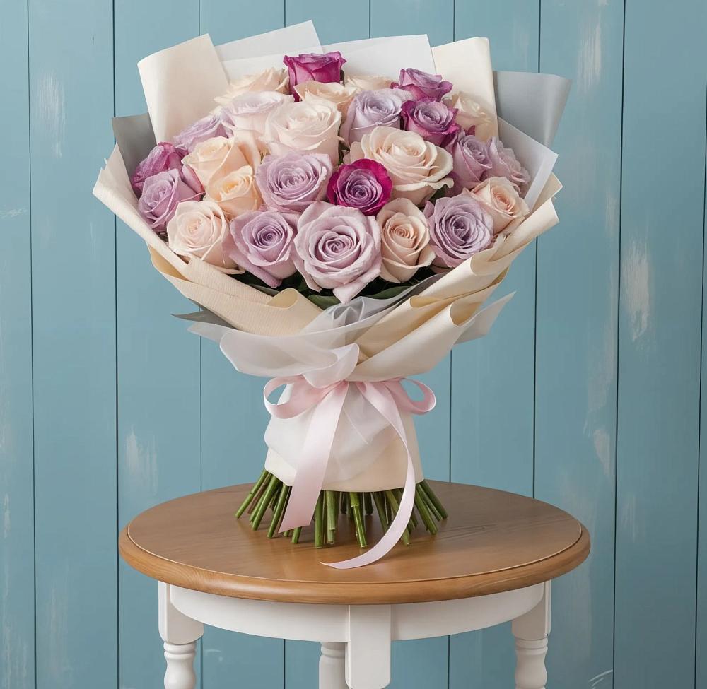 Букет цветов из: Розы в Заозерске