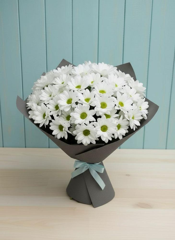 Букет цветов из: Хризантемы в Заозерске