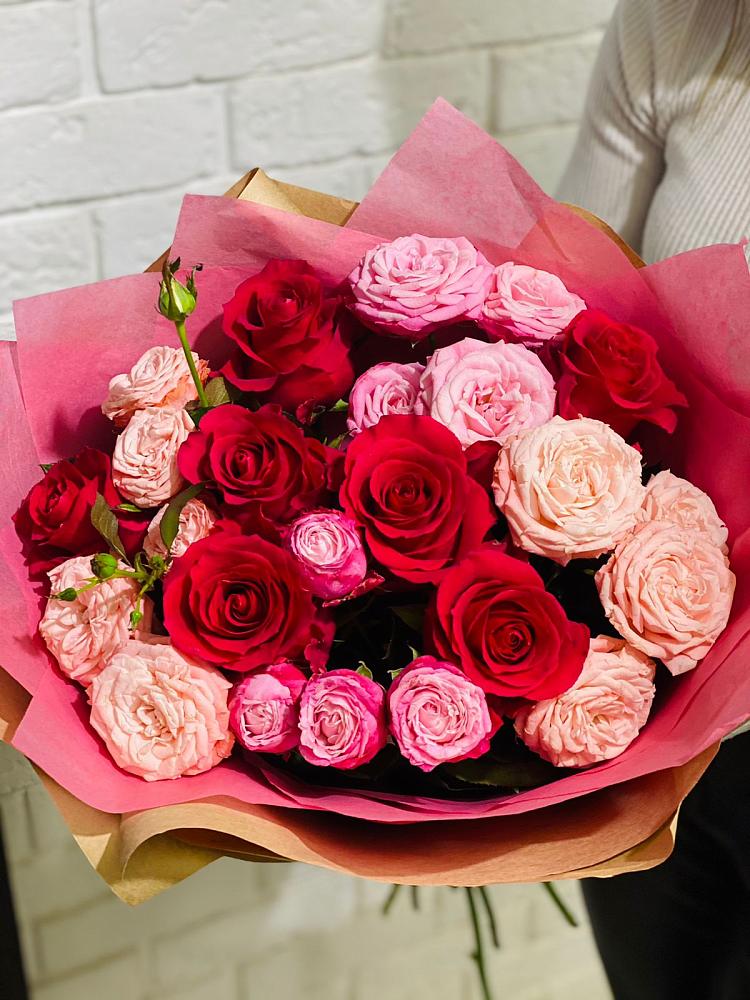 Букет цветов из: Розы в Заозерске