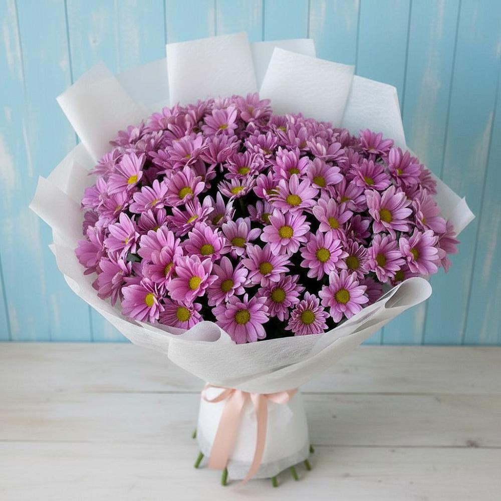Букет цветов из: Хризантемы в Заозерске