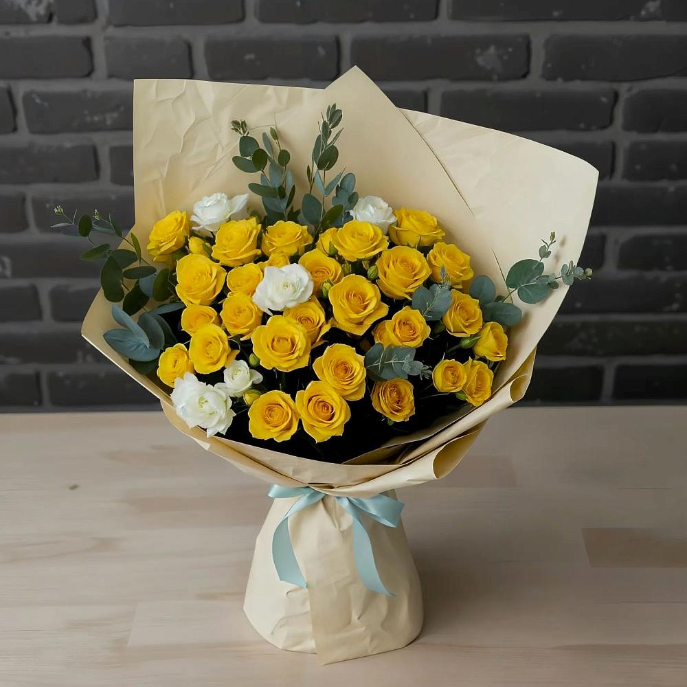 Букет цветов из: Розы в Заозерске