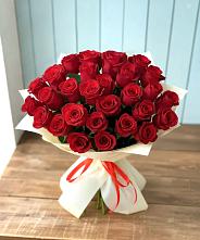Букет 29 Красных роз в Заозерске