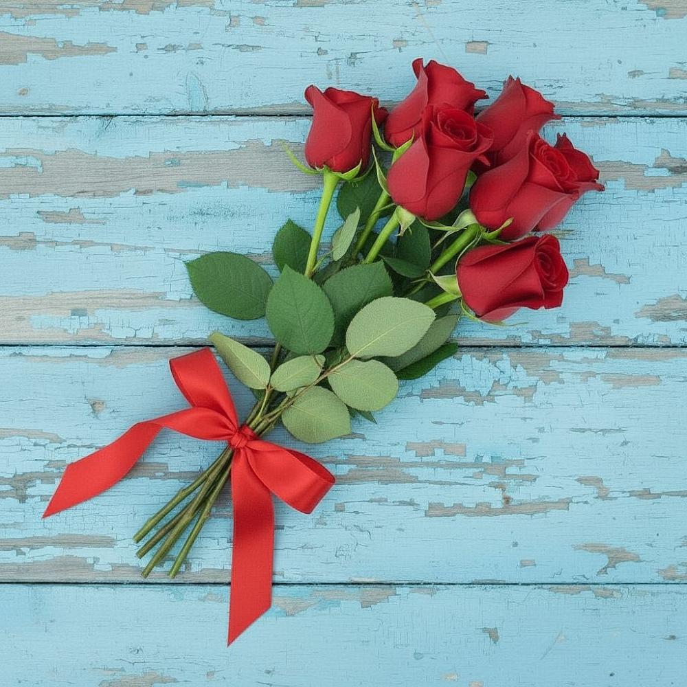 Букет Красные розы в Заозерске