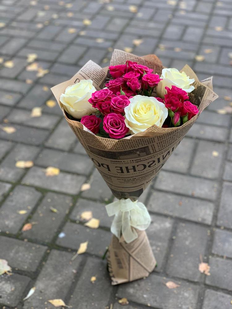 Букет цветов из: Розы в Заозерске