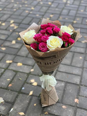 Букет цветов из: Розы в Заозерске